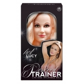 Надувная кукла с вибрацией и 2 любовными отверстиями Hot Lucy Lifesize Love Doll - NMC - в Иваново купить с доставкой