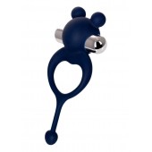 Синее виброкольцо с хвостиком JOS MICKEY - JOS - в Иваново купить с доставкой