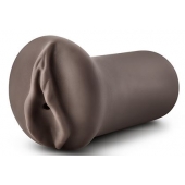 Коричневый мастубратор-вагина Nicole s Kitty - Blush Novelties - в Иваново купить с доставкой