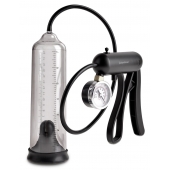 Вакуумная мужская помпа с датчиком давления Pro-Gauge Power Pump - Pipedream - в Иваново купить с доставкой