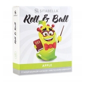 Стимулирующий презерватив-насадка Roll   Ball Apple - Sitabella - купить с доставкой в Иваново