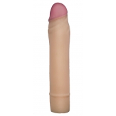 Телесная насадка-удлинитель из неоскин - 19,5 см. - LOVETOY (А-Полимер) - в Иваново купить с доставкой