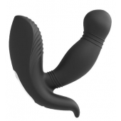 Черный вибромассажер простаты PROSTATE HERO - Dream Toys - в Иваново купить с доставкой