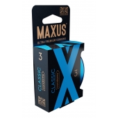 Классические презервативы в железном кейсе MAXUS Classic - 3 шт. - Maxus - купить с доставкой в Иваново