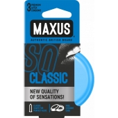 Классические презервативы в железном кейсе MAXUS Classic - 3 шт. - Maxus - купить с доставкой в Иваново