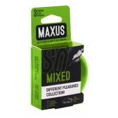 Презервативы в железном кейсе MAXUS Mixed - 3 шт. - Maxus - купить с доставкой в Иваново