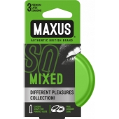 Презервативы в железном кейсе MAXUS Mixed - 3 шт. - Maxus - купить с доставкой в Иваново