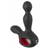Черный вибромассажер простаты с нагревом и ротацией Prostate Plug - 14,5 см. - Orion - в Иваново купить с доставкой