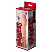 Насадка на пояс Harness RED LINE - 21,5 см. - LOVETOY (А-Полимер) - купить с доставкой в Иваново
