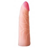 Фаллическая насадка на трусики харнесс - 17,5 см. - LOVETOY (А-Полимер) - купить с доставкой в Иваново