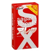 Утолщенные презервативы Sagami Xtreme Feel Long с точками - 10 шт. - Sagami - купить с доставкой в Иваново