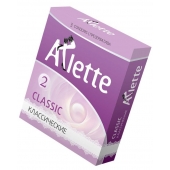 Классические презервативы Arlette Classic - 3 шт. - Arlette - купить с доставкой в Иваново