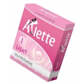 Ультратонкие презервативы Arlette Light - 3 шт. - Arlette - купить с доставкой в Иваново