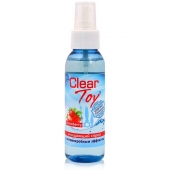 Очищающий спрей для игрушек CLEAR TOY Strawberry - 100 мл. - Биоритм - купить с доставкой в Иваново