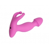 Розовый стимулятор простаты с усиками - 15 см. - 4sexdreaM - в Иваново купить с доставкой