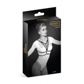 Черная упряжь на грудь Laura - Bijoux Pour Toi - купить с доставкой в Иваново