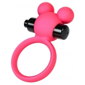 Розовое виброкольцо на пенис A-Toys - A-toys - в Иваново купить с доставкой