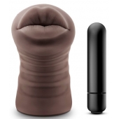 Коричневый мастурбатор-ротик Renee - Blush Novelties - в Иваново купить с доставкой