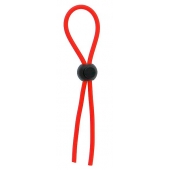 Красное эрекционное лассо с одной бусиной-утяжкой STRETCHY THIN LASSO - Dream Toys - в Иваново купить с доставкой