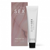 Лубрикант на водной основе Slow Sex Anal Play Gel - 30 мл. - Bijoux Indiscrets - купить с доставкой в Иваново