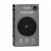 Черная веревка для бондажа Easytoys Bondage Rope - 5 м. - Easy toys - купить с доставкой в Иваново