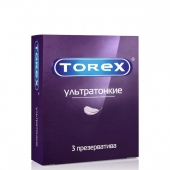 Презервативы Torex  Ультратонкие  - 3 шт. - Torex - купить с доставкой в Иваново