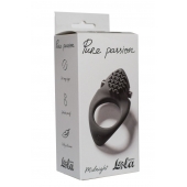 Черное эрекционное виброкольцо Pure Passion Midnight - Lola Games - в Иваново купить с доставкой