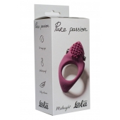 Бордовое эрекционное виброкольцо Pure Passion Midnight - Lola Games - в Иваново купить с доставкой