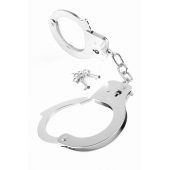 Металлические серебристые наручники Designer Metal Handcuffs - Pipedream - купить с доставкой в Иваново