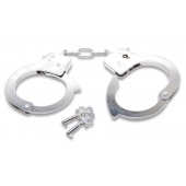 Наручники с ключами Official Handcuffs - Pipedream - купить с доставкой в Иваново