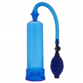 Синяя вакуумная помпа MENZSTUFF PENIS ENLARGER - Dream Toys - в Иваново купить с доставкой