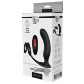 Черный массажер простаты REMOTE P-PLEASER - Dream Toys - в Иваново купить с доставкой