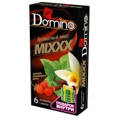 Ароматизированные презервативы DOMINO  Ароматный микс  - 6 шт. - Domino - купить с доставкой в Иваново