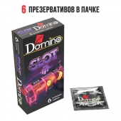 Ароматизированные презервативы DOMINO  Фруктовый слот  - 6 шт. - Domino - купить с доставкой в Иваново