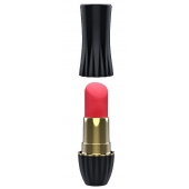 Клиторальный стимулятор-помада LIPSTICK - 9,3 см. - Dream Toys - купить с доставкой в Иваново