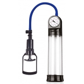 Прозрачная вакуумная помпа Sex Expert с манометром - Sex Expert - в Иваново купить с доставкой