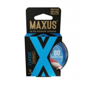 Классические презервативы в пластиковом кейсе MAXUS Classic - 3 шт. - Maxus - купить с доставкой в Иваново