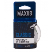 Классические презервативы в пластиковом кейсе MAXUS Classic - 3 шт. - Maxus - купить с доставкой в Иваново