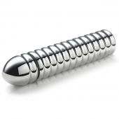 Рельефный фаллос для интенсивного электросекса Groovey George - 20 см. - MyStim - купить с доставкой в Иваново