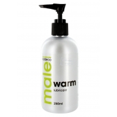 Лубрикант с согревающим эффектом MALE Cobeco Warm Lubricant - 250 мл. - Cobeco - купить с доставкой в Иваново