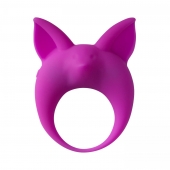 Фиолетовое эрекционное кольцо Kitten Kyle - Lola Games - в Иваново купить с доставкой