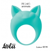 Зеленое эрекционное кольцо Lemur Remi - Lola Games - в Иваново купить с доставкой