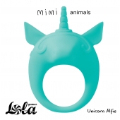 Зеленое эрекционное кольцо Unicorn Alfie - Lola Games - в Иваново купить с доставкой
