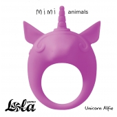 Фиолетовое эрекционное кольцо Unicorn Alfie - Lola Games - в Иваново купить с доставкой