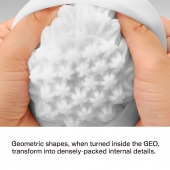 Белый мастурбатор Tenga Geo Coral - Tenga - в Иваново купить с доставкой