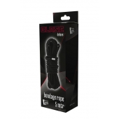 Черная веревка для шибари DELUXE BONDAGE ROPE - 5 м. - Dream Toys - купить с доставкой в Иваново