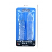 Комплект из 2 прозрачных насадок на пенис PENIS EXTENDER PACK - Dream Toys - в Иваново купить с доставкой