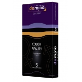 Разноцветные презервативы DOMINO Colour Beauty - 6 шт. - Domino - купить с доставкой в Иваново