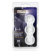 Прозрачный фигурный мастурбатор Master Stroker - Blush Novelties - в Иваново купить с доставкой