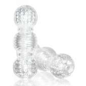 Прозрачный фигурный мастурбатор Master Stroker - Blush Novelties - в Иваново купить с доставкой